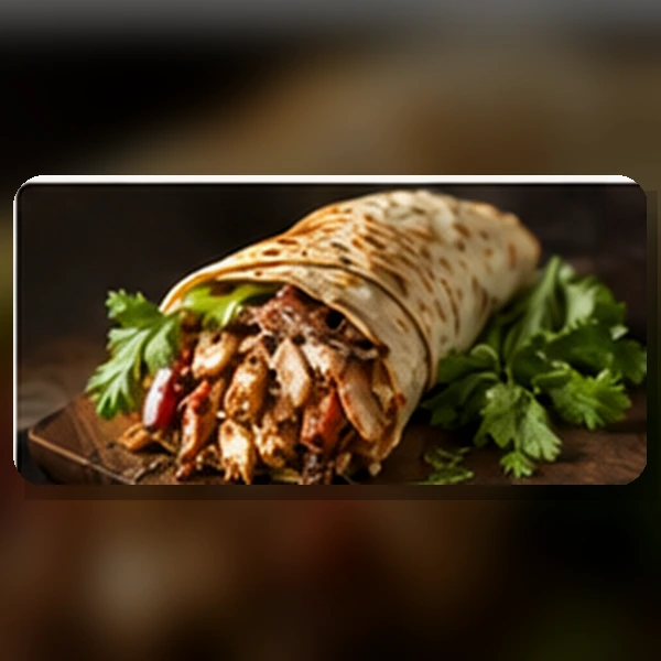 Kaşarlı Tavuk Döner Dürüm