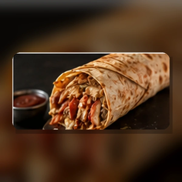 Öğrenci Tavuk Döner Dürüm (70 gr.)